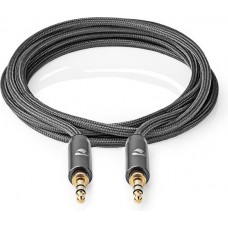 Laidas 3.5mm - 3.5mm stereo (K-K) 1m gold Nedis 